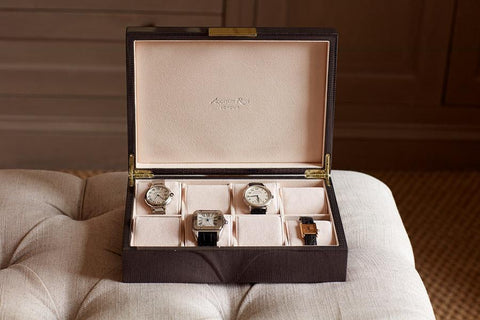 Large Watch Boxes with Gold