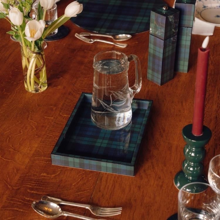 Black Watch Tartan Small Tray - Addison Ross Ltd UK