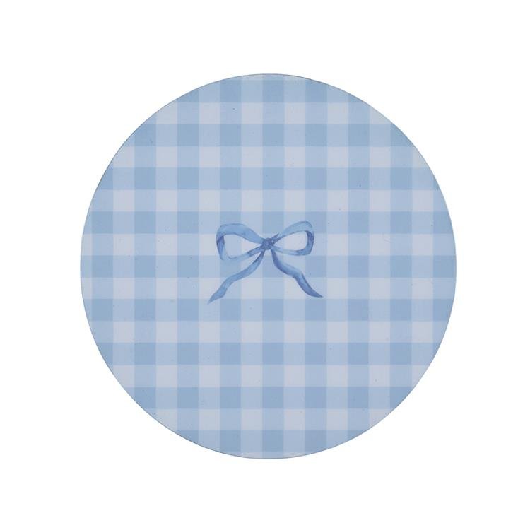 Blue Gingham Coasters - Set of 4 - Addison Ross Ltd UK