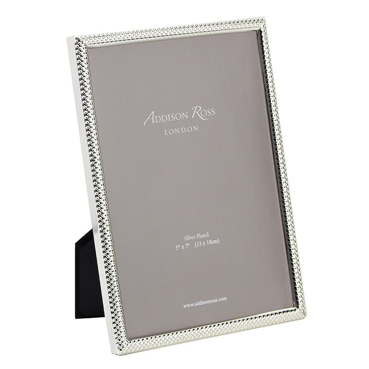Dots Silver Plate Frame - Addison Ross Ltd UK