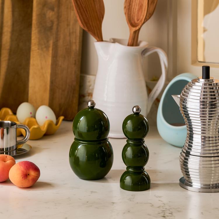 Khaki Chubbie Salt or Pepper Mill - Addison Ross Ltd UK