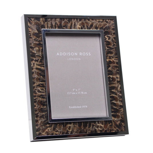Pheasant Feather & Silver Frame - Addison Ross Ltd UK