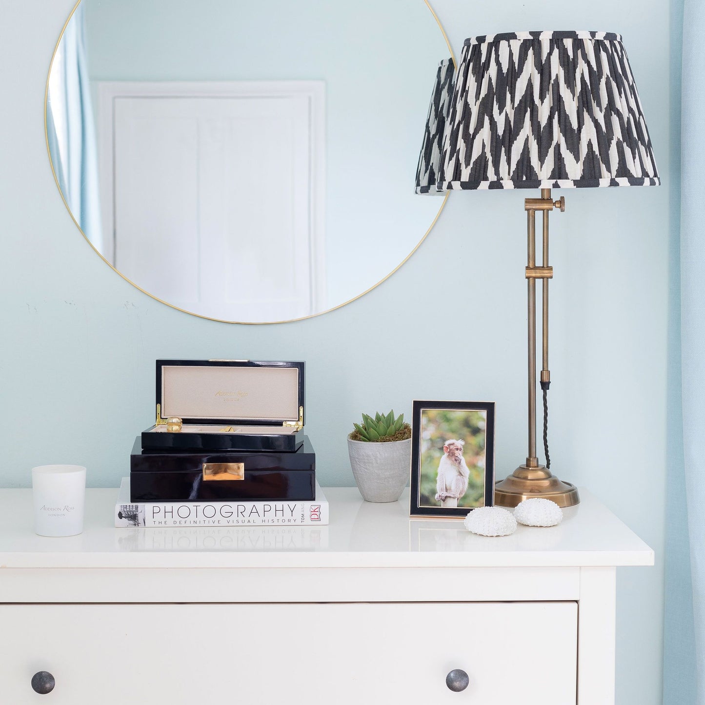 Black Lacquer Box With Gold - Addison Ross Ltd UK