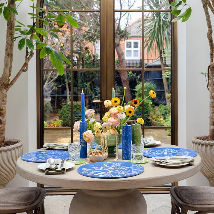 Blue LED Candles - Set of 2 - Addison Ross Ltd UK