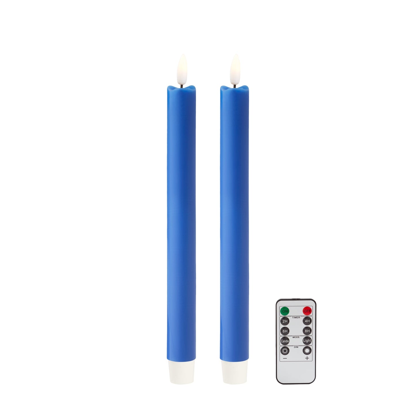 Blue LED Candles - Set of 2 - Addison Ross Ltd UK