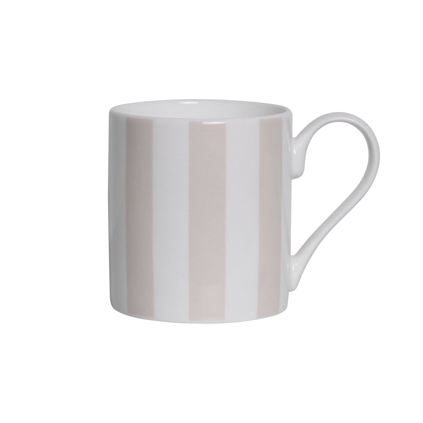 Cappuccino Stripe Bone China Mug - Addison Ross Ltd UK