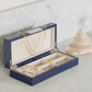 Navy Lacquer Box With Silver - Addison Ross Ltd UK