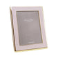 Pale Pink Enamel & Gold Curve Frame - Addison Ross Ltd UK