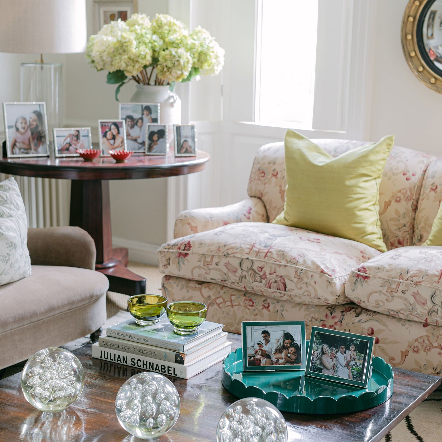 Racing Round Large Lacquered Scallop Tray - Addison Ross Ltd UK