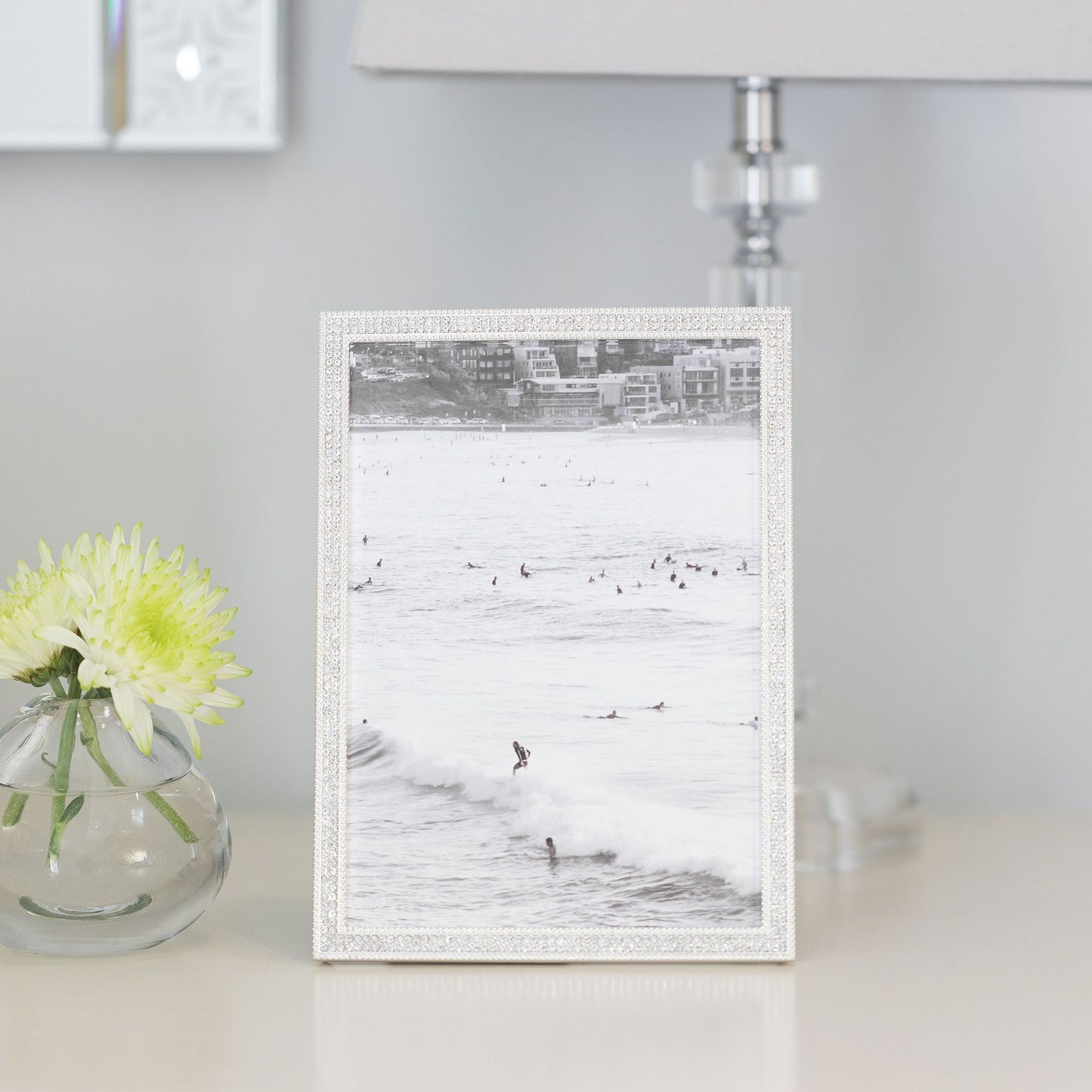 Silver Rosemary Diamante Frame - Addison Ross Ltd UK