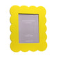 Yellow Scalloped Lacquer Photo Frame - Addison Ross Ltd UK