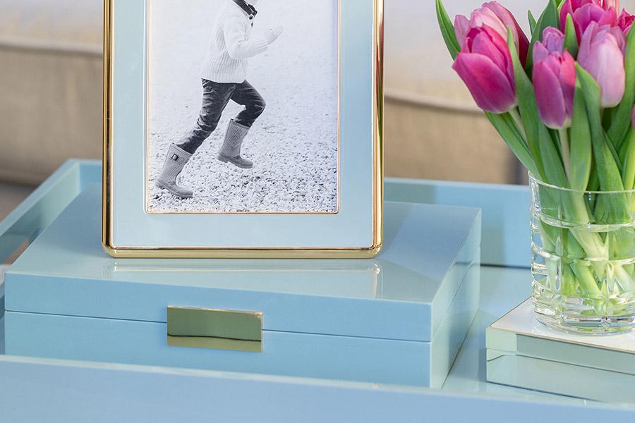 Large Boxes with Gold | Addison Ross Ltd UK