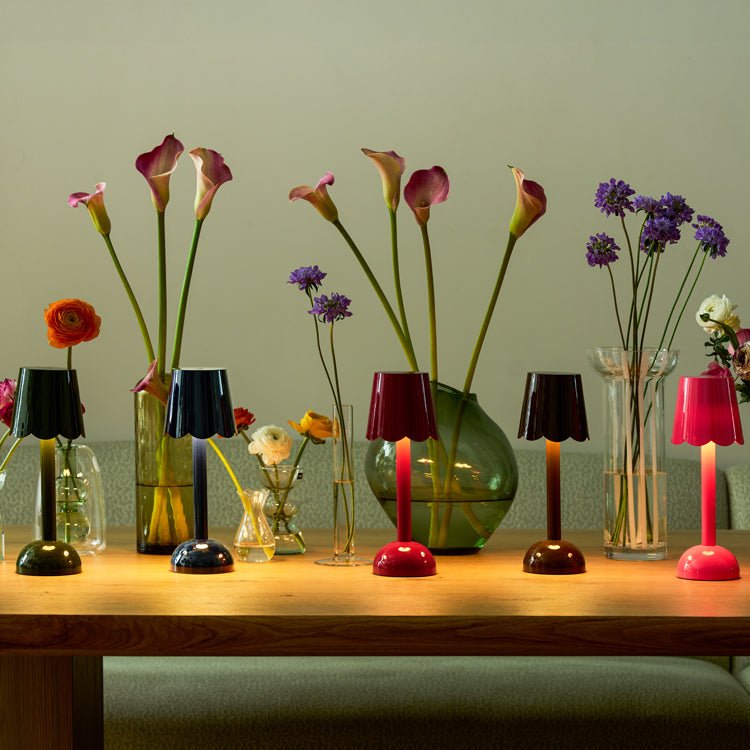 Rechargeable Scallop Lamps - Addison Ross Ltd UK