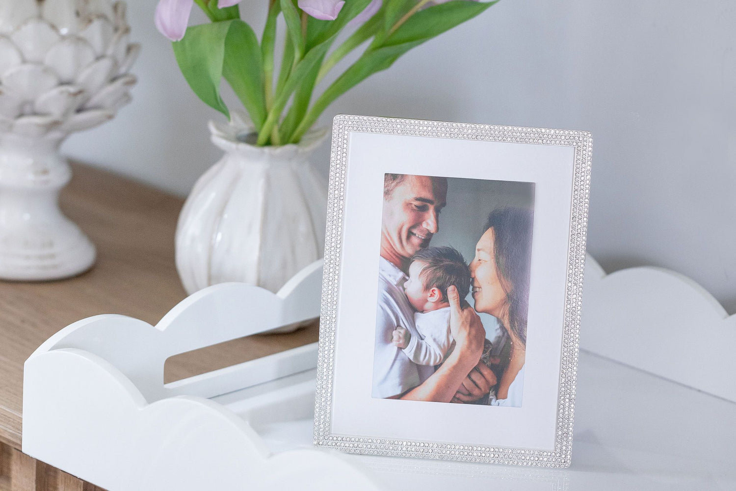 Silver Diamante Frames | Addison Ross Ltd UK