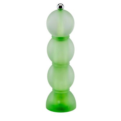 Green Frosty Bobbin Salt or Pepper Mill