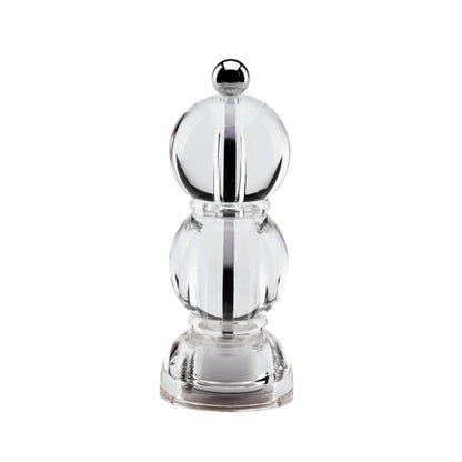 Clear Icy Mini Bob Salt or Pepper Mill