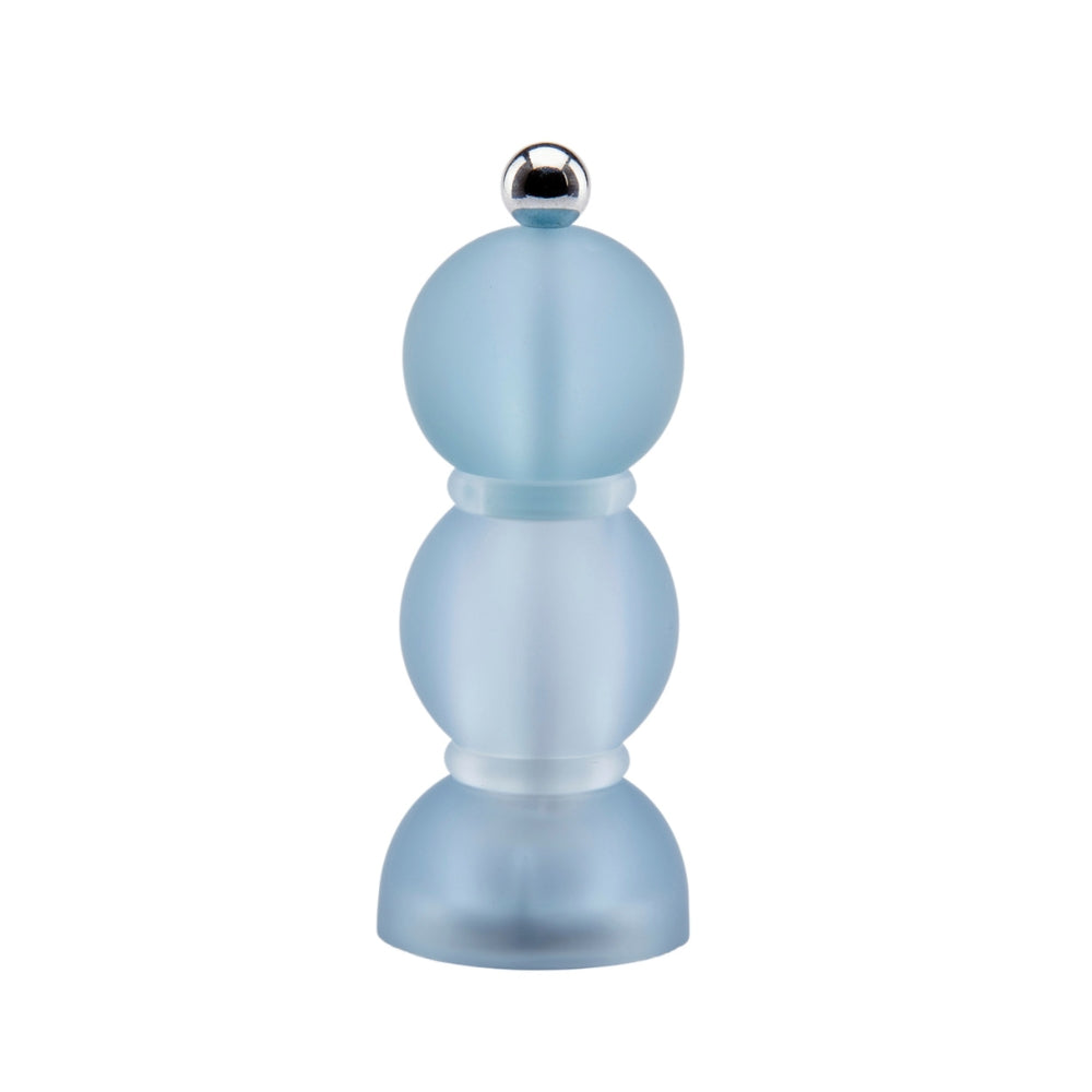 Blue Frosty Mini Bob Salt or Pepper Mill