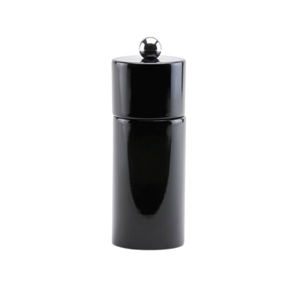 Black Mini Column Salt or Pepper Mill - Addison Ross Ltd UK