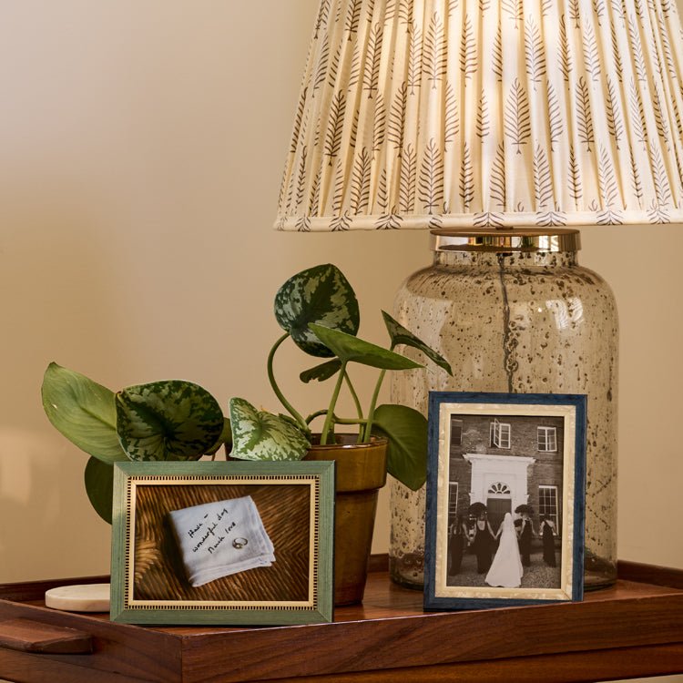 Blue Studio Mother of Pearl Marquetry Frame - Addison Ross Ltd UK