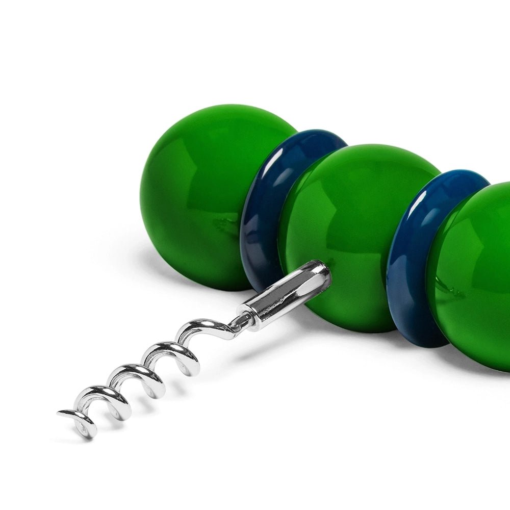 Bobbin Corkscrew Leaf Green & Navy - Addison Ross Ltd UK
