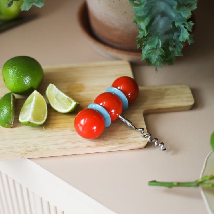 Bobbin Corkscrew Orange & Chambray - Addison Ross Ltd UK