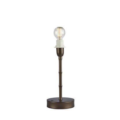 Bronze Bamboo Rechargeable Lamp Base - 25cm - Addison Ross Ltd UK