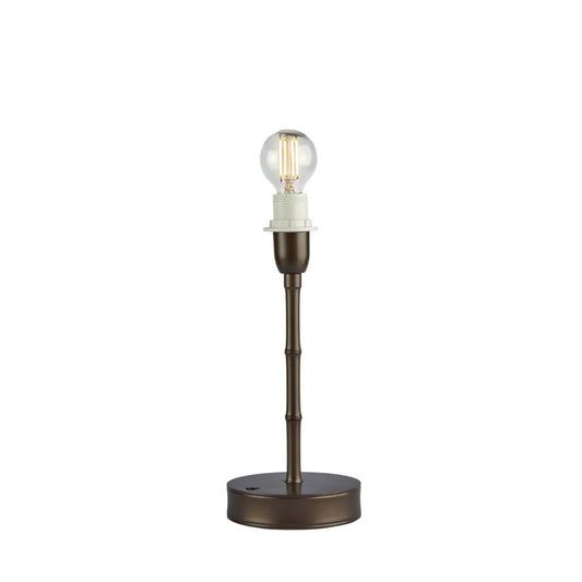 Bronze Bamboo Rechargeable Lamp Base - 25cm - Addison Ross Ltd UK