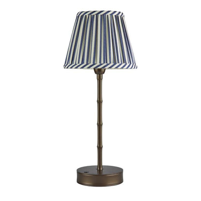 Bronze Bamboo Rechargeable Lamp Base - 30cm - Addison Ross Ltd UK