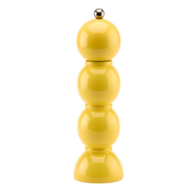 Buttercream Bobbin Lacquer Salt or Pepper Mill - Addison Ross Ltd UK