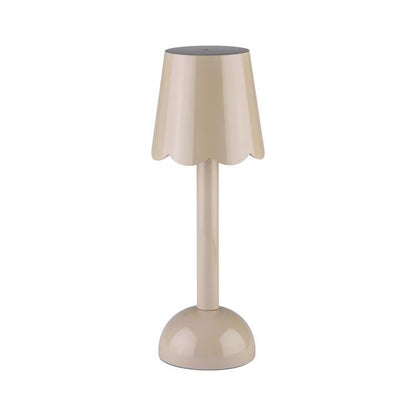 Cappuccino Scallop Rechargeable LED Lamp - Addison Ross Ltd UK
