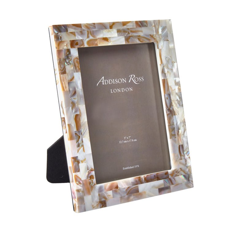 Chequer Board Mother Pearl Photo Frame