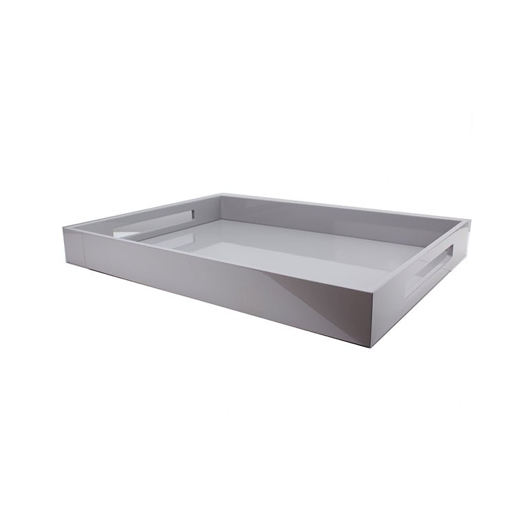 Chiffon Large Lacquered Ottoman Tray