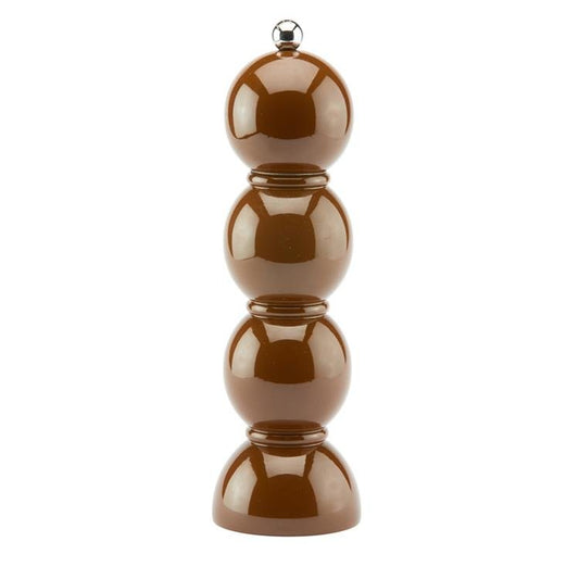 Chocolate Bobbin Lacquer Salt or Pepper Mill - Addison Ross Ltd UK