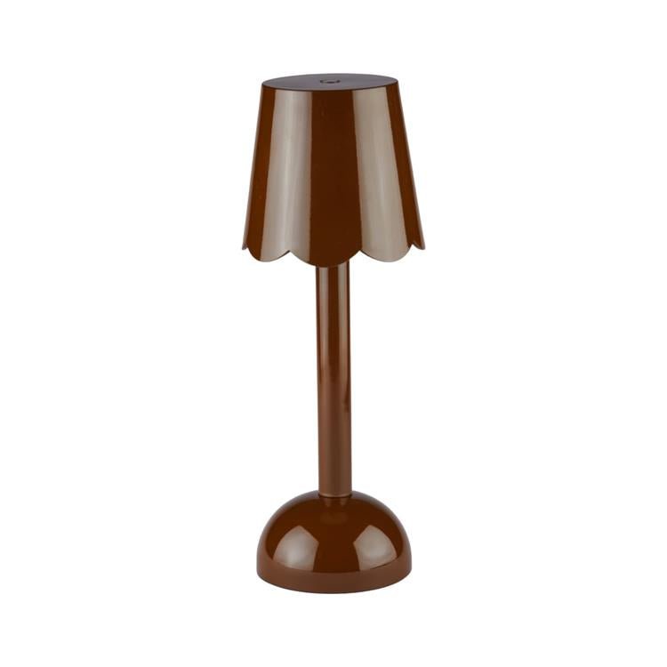 Chocolate Scallop Rechargeable LED Lamp - Addison Ross Ltd UK