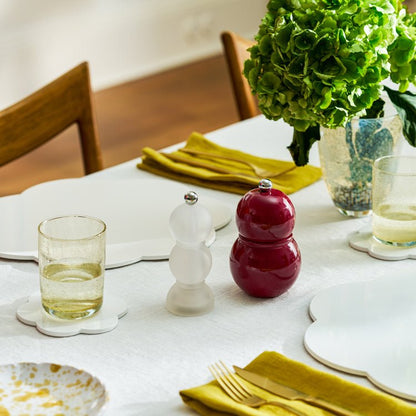 Clear Frosty Mini Bob Salt or Pepper Mill - Addison Ross Ltd UK