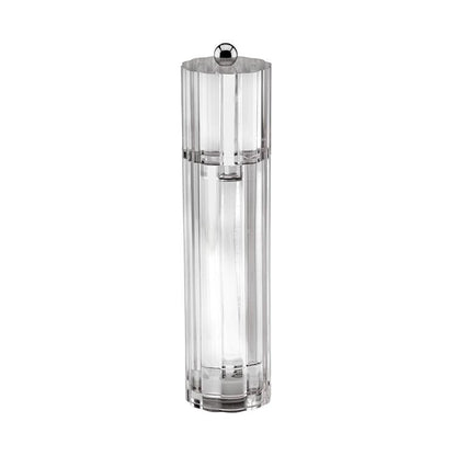 Clear Icy Flute Salt or Pepper Mill - Addison Ross Ltd UK