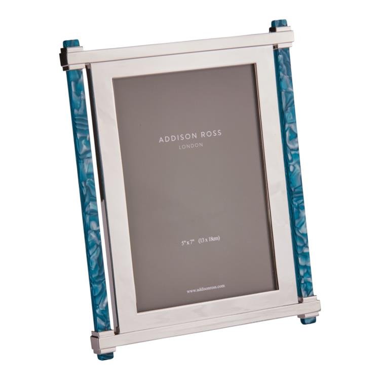 Emerald & Silver Acrylic Photo Frame - Addison Ross Ltd UK