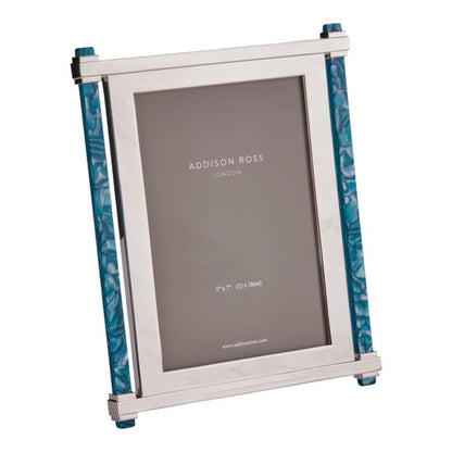 Emerald & Silver Acrylic Photo Frame - Addison Ross Ltd UK