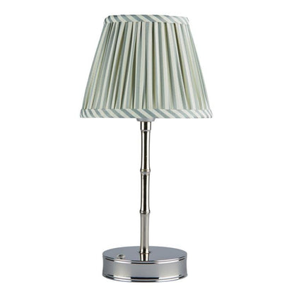 Empire Lampshade Chambray Stripe 16cm - Addison Ross Ltd UK