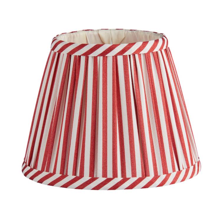 Empire Lampshade Red Stripe 16cm - Addison Ross Ltd UK