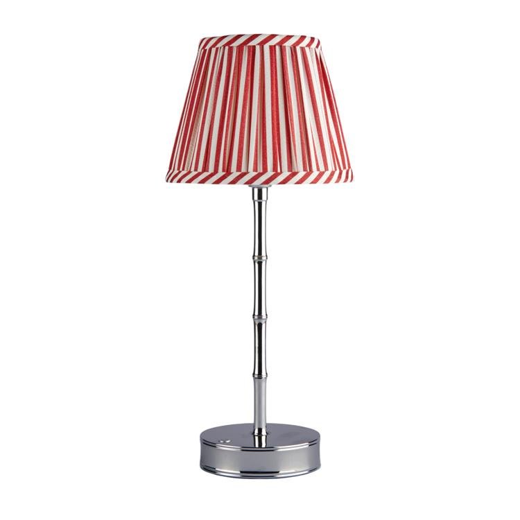 Empire Lampshade Red Stripe 16cm - Addison Ross Ltd UK