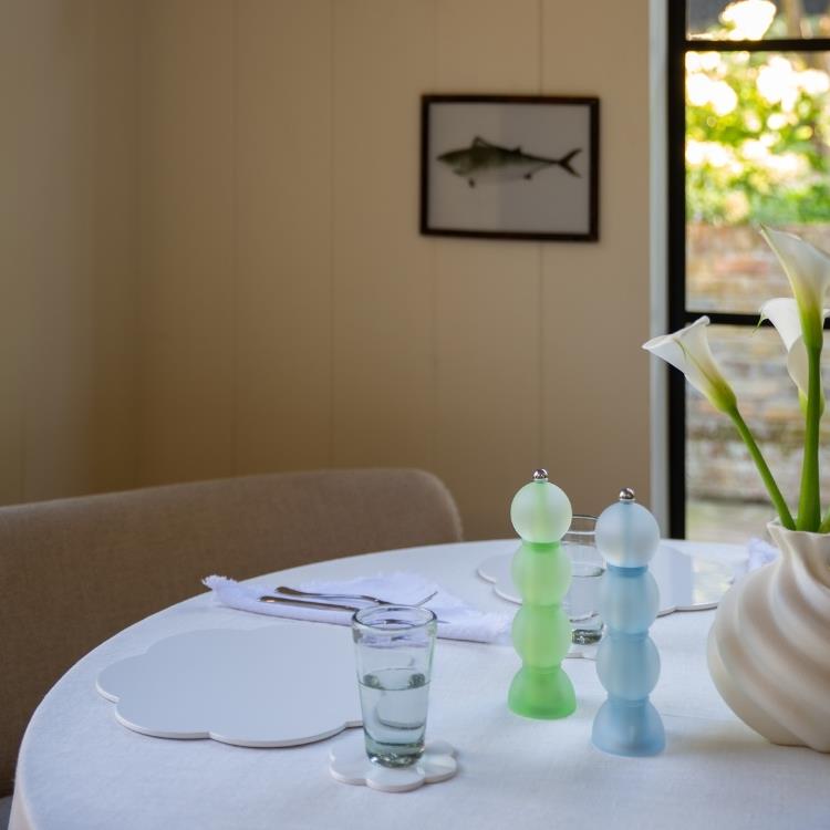 Green Frosty Bobbin Salt or Pepper Mill - Addison Ross Ltd UK