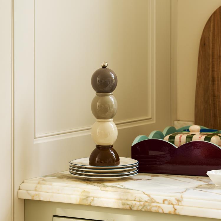 Grey Multi Bob Salt or Pepper Mill - Addison Ross Ltd UK