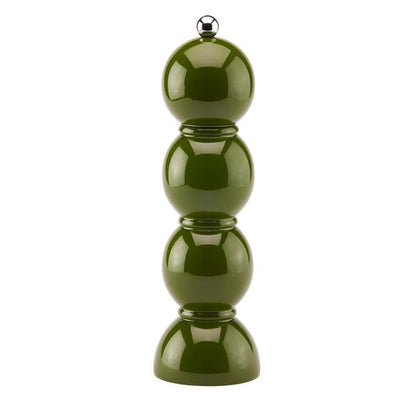 Khaki Bobbin Lacquer Salt or Pepper Mill - Addison Ross Ltd UK