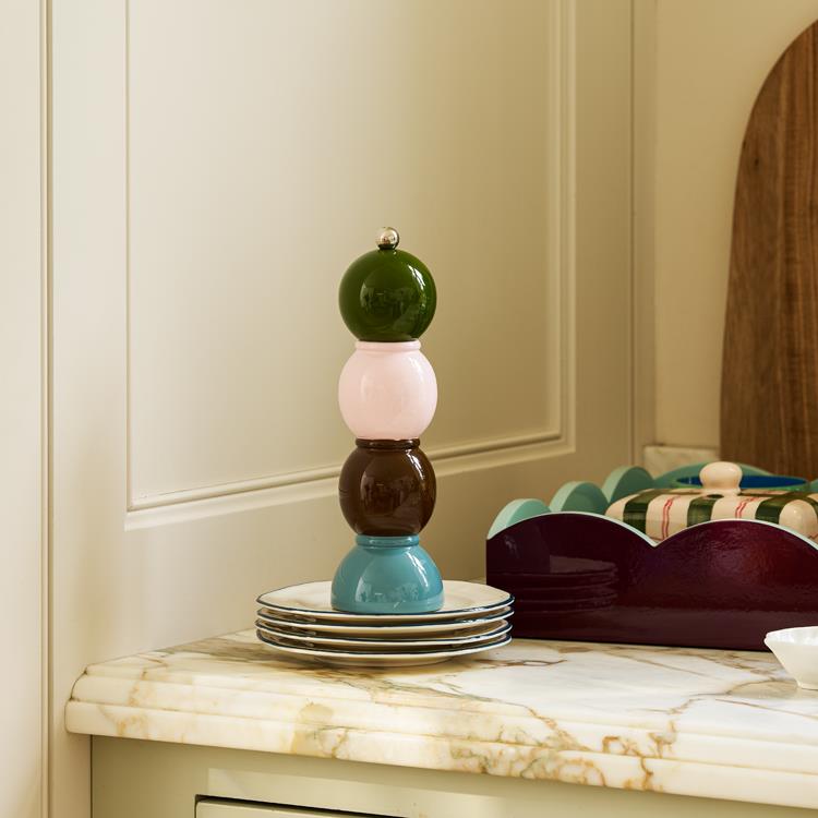 Khaki Multi Bob Salt or Pepper Mill - Addison Ross Ltd UK