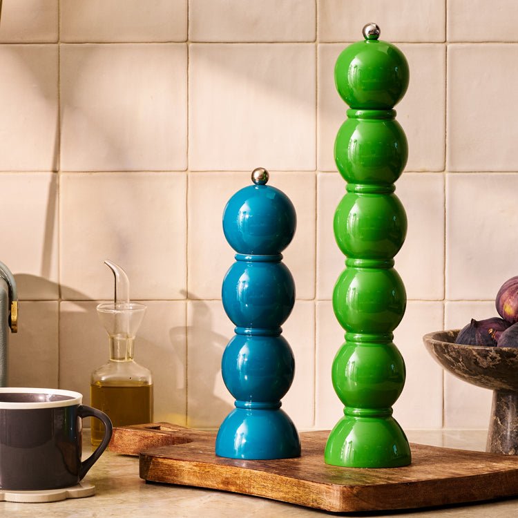 Leaf Green Grande Salt & Pepper Mill - Addison Ross Ltd UK