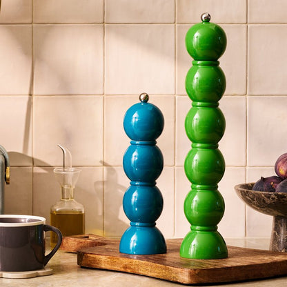 Leaf Green Grande Salt & Pepper Mill - Addison Ross Ltd UK