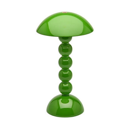 Leaf Green Lacquer Rechargeable Bobbin LED Lamp - Addison Ross Ltd UK