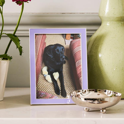 Lilac Enamel & Silver Frame - Addison Ross Ltd UK