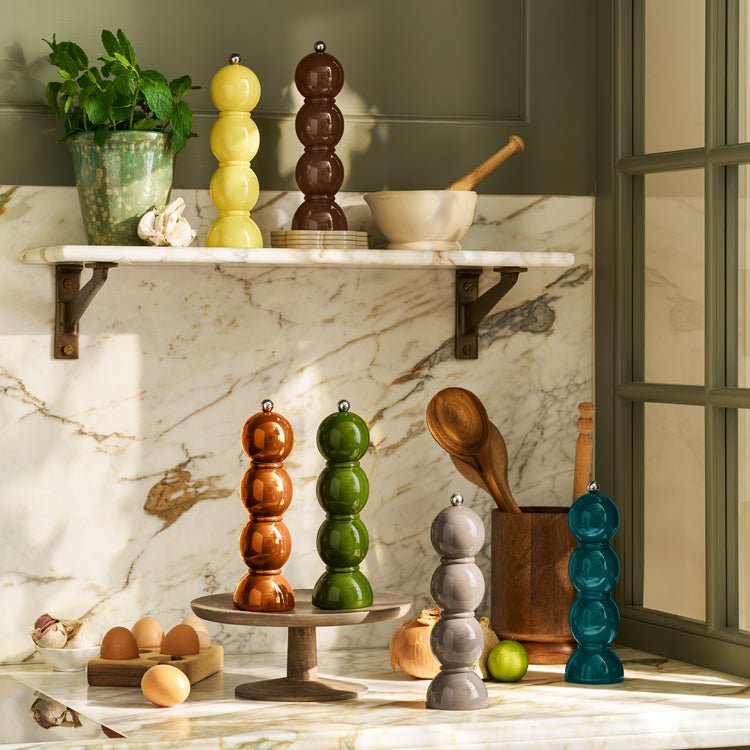 Mink Bobbin Lacquer Salt or Pepper Mill - Addison Ross Ltd UK